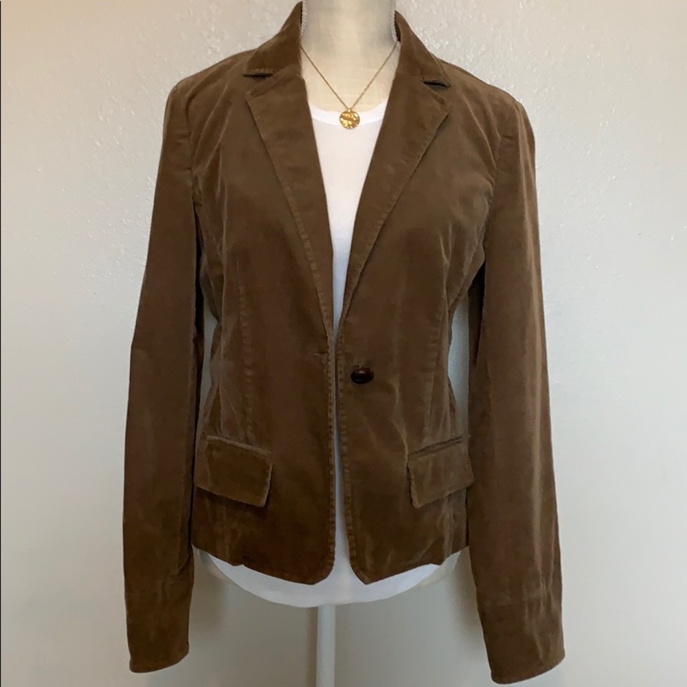 J. Crew corduroy blazer